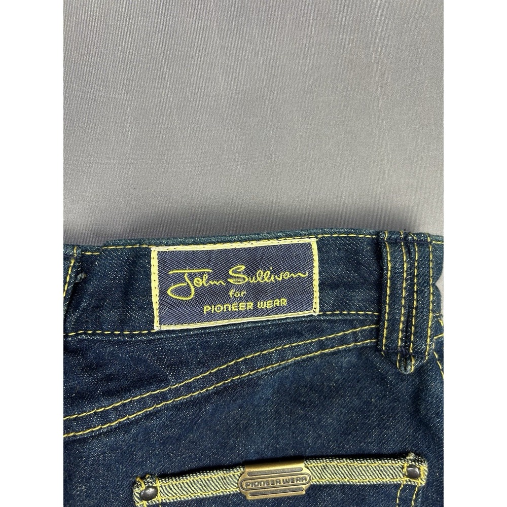 John Sullivan Women's 24 Waist Pioneer Wear Denim Vintage Skirt Cute‎ Pockets - Picture 8 of 10